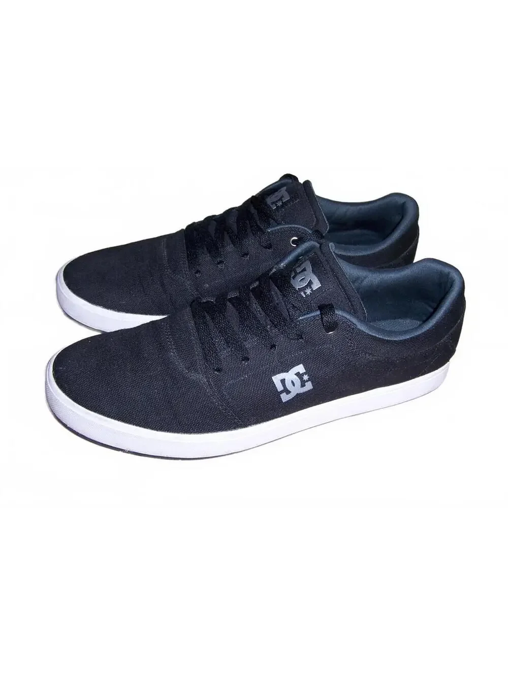 Men's DC Shoes Crisis TX - Low Top Skate Shoe - Black 11.5